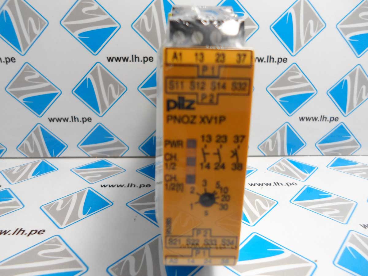777602 PNOZ XV1P        Modulo relay de seguridad, series PNOZ XV1P, 24VDC